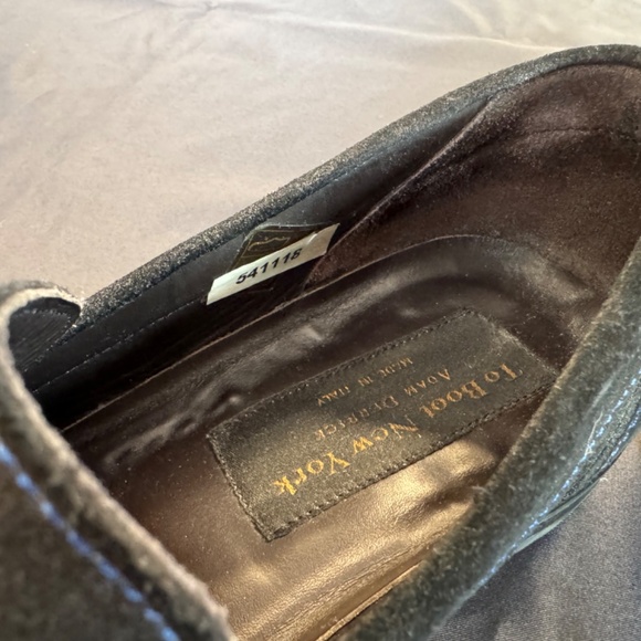 To Boot New York Adam Derrick Blue Suede Loafers main image 5